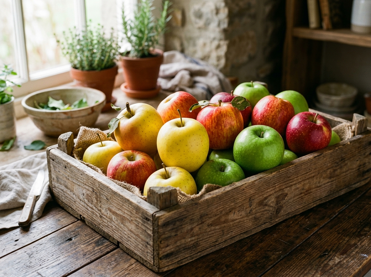 Manzanas frescas Pure Harvest — variedad completa